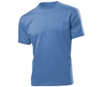 T-shirt HANES TOP-T κοντομάνικο μπλε denim